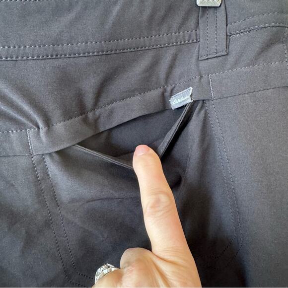 Eddie Bauer Black Athletic Skirt Skort 6 - Picture 7 of 7